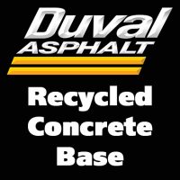 Duval Asphalt Logo with link to Recycled Concrete Base Safety Data Sheet